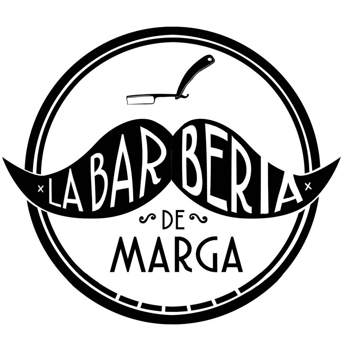 Logotipo La Barbería de Marga