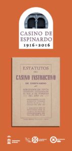 Tríptico 100 años Casino Espinardo página 1