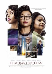 Cartel Película Figuras Ocultas 2017