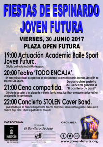 Cartel 2017 fiestas Joven Futura