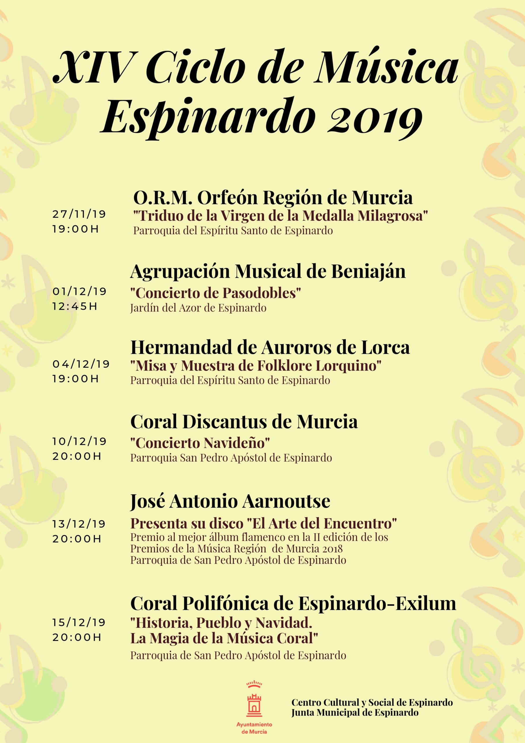 Ciclo de Música Espinardo 2019 