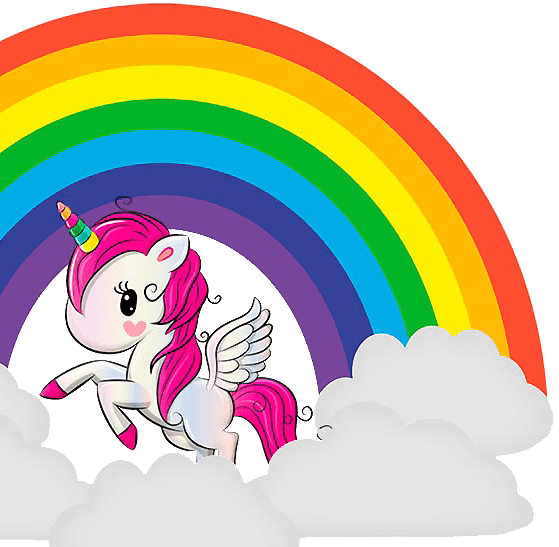 Unicornio arcoiris