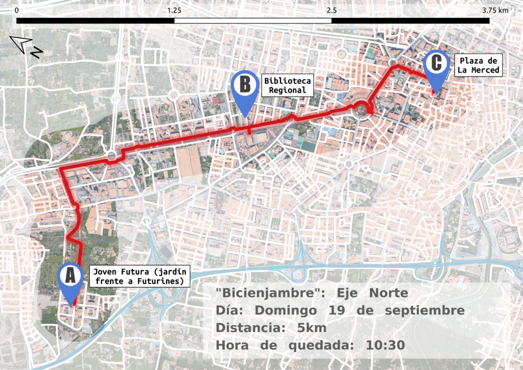 21-09-19 Bicienjambre_Norte con salida desde Joven futura