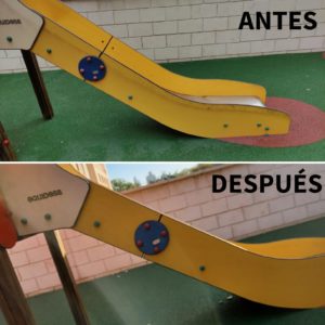 2011-09-21 Limpieza juegos infantiles plaza Open Futura