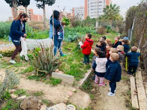 2022-02-11 Visita de EI Futurines a Huerto de Ocio de Joven Futura