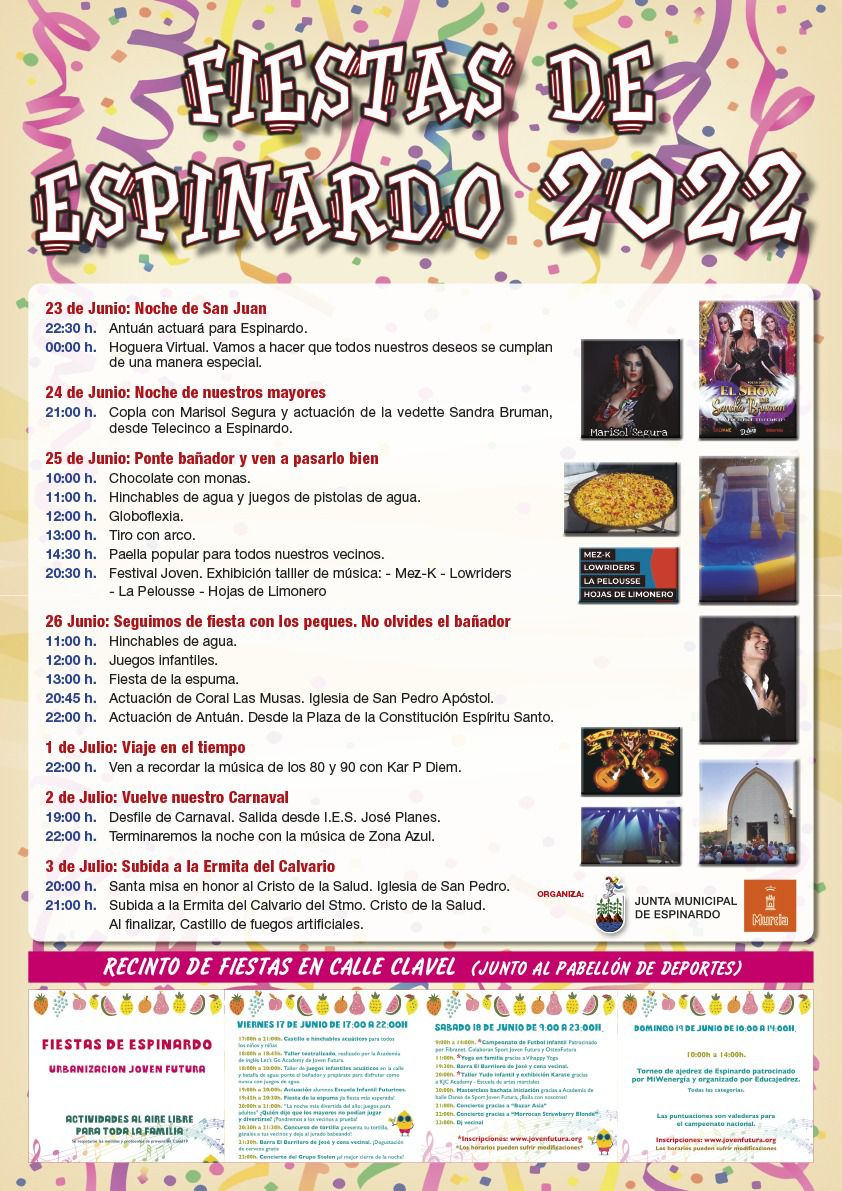 2022-06-23 Cartel Fiestas de Espinardo 2022