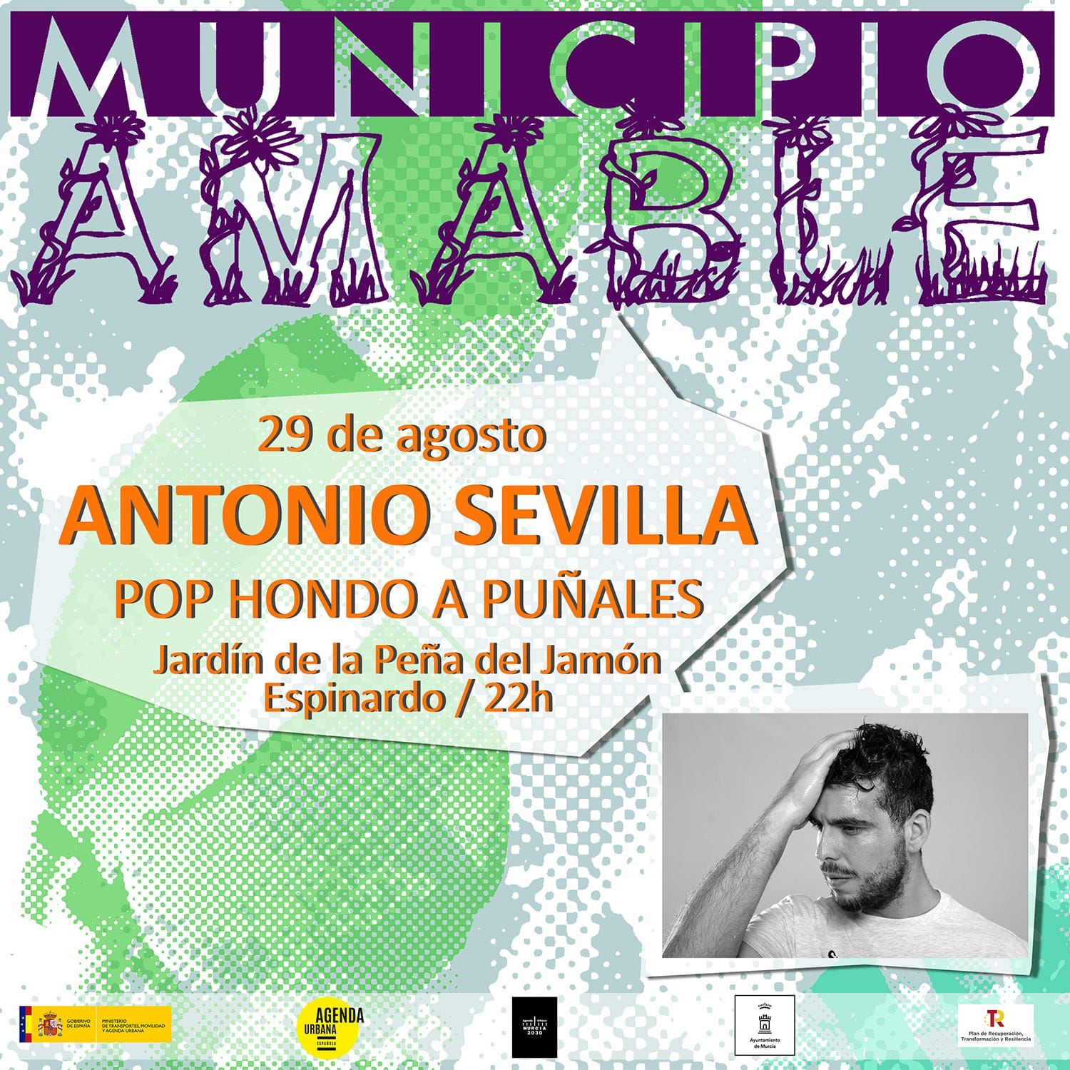 2022-08-29 Cartel Antonio Sevilla en Espinardo
