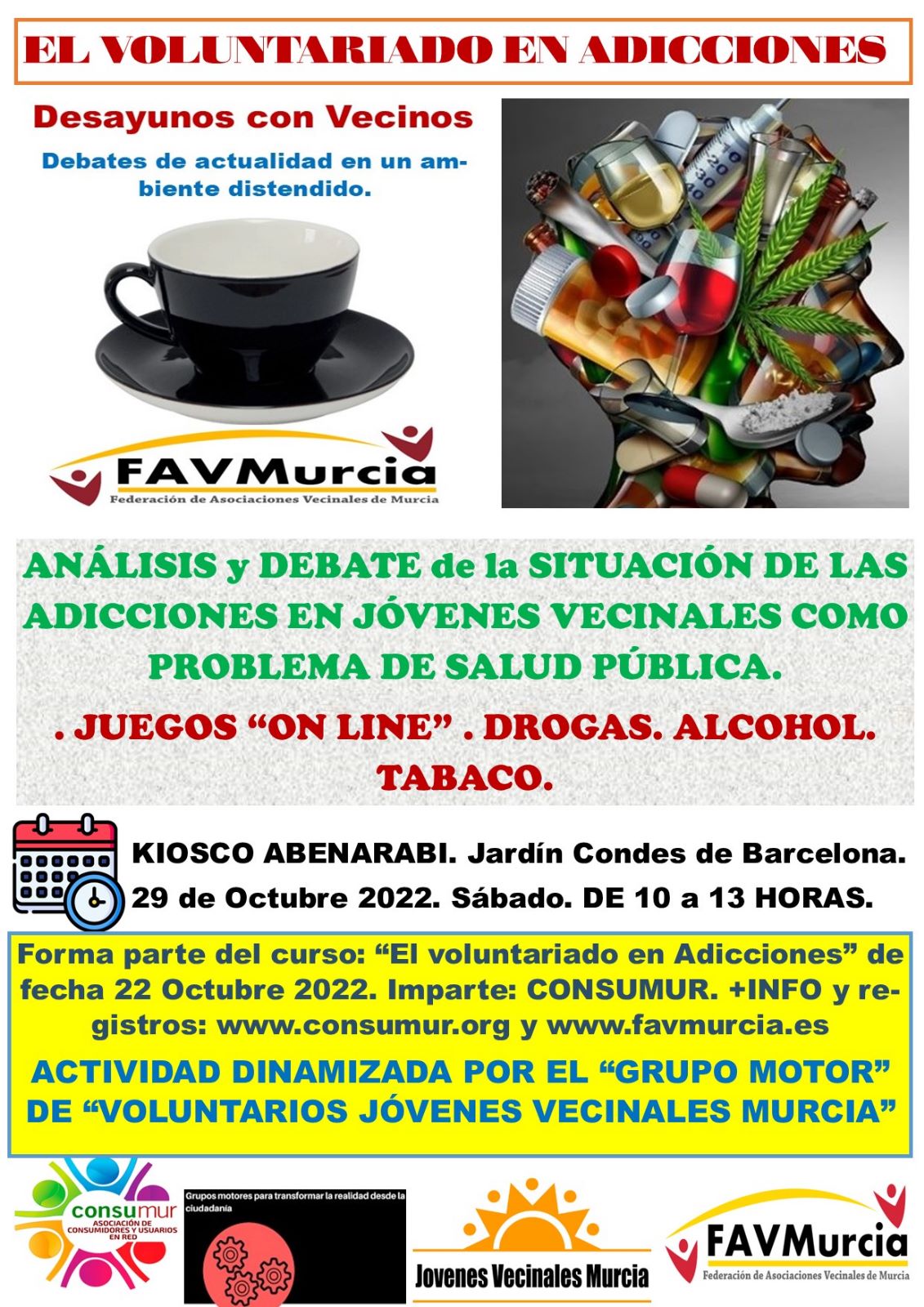 2022-10-29 Debate adicciones de FAV Murcia