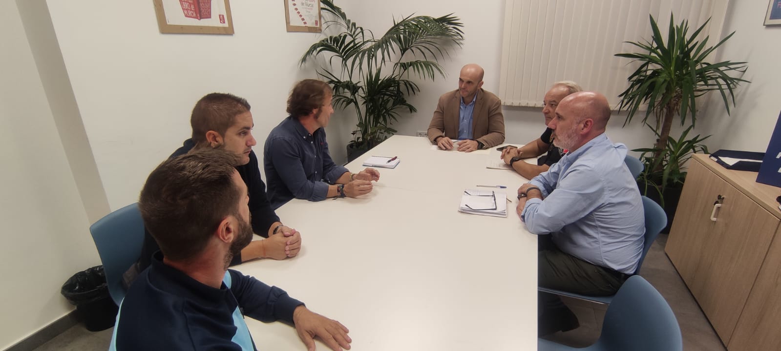 2022-11-08 Reunión con el concejal de Seguridad Ciudadana Enrique Lorca