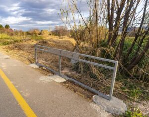 2023-03-04 Vallado acequia Alfatego a su paso por debajo de la Avenida Joven Futura