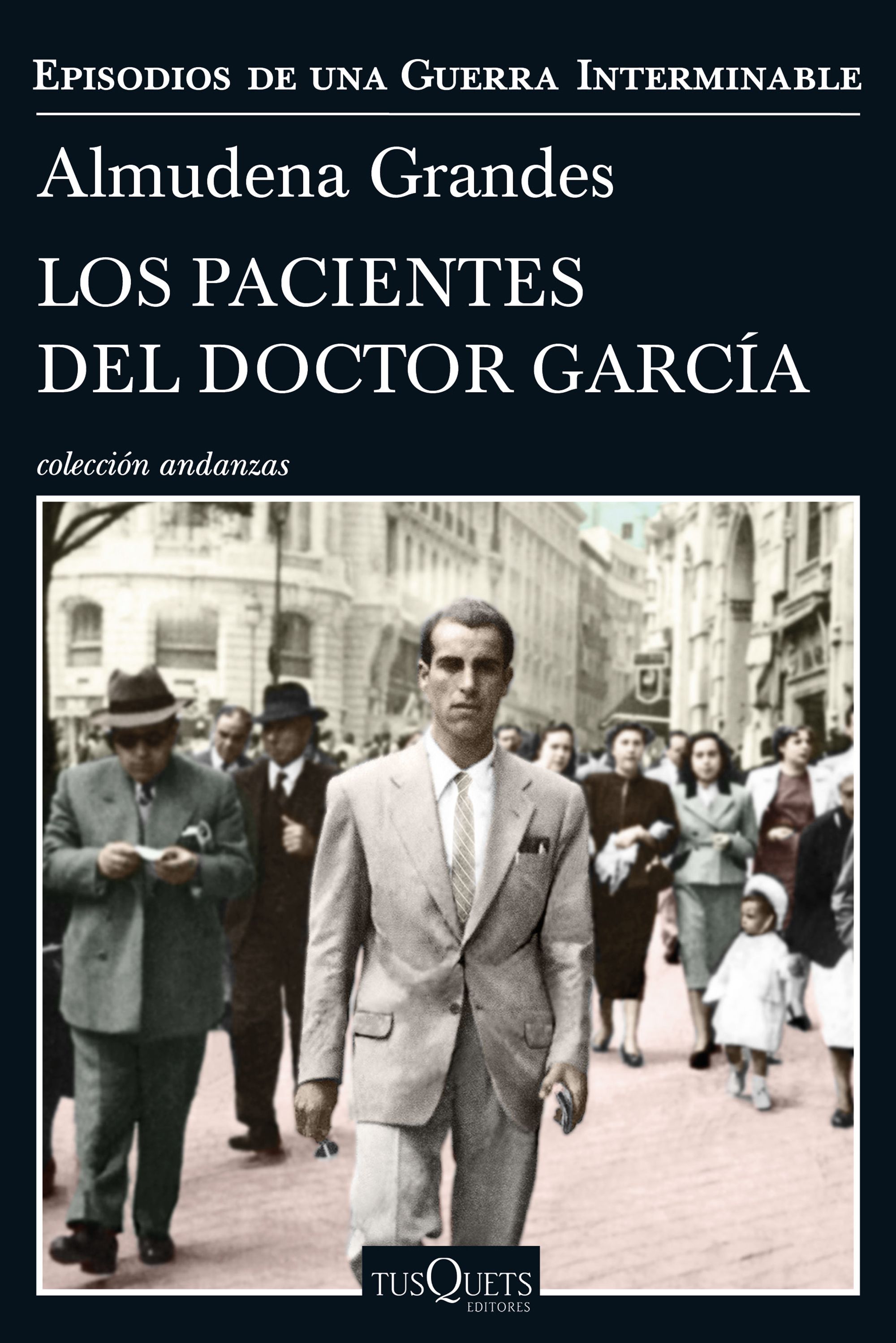 Portada - Los pacientes del doctor García - Almudena Grandes - Club de Lectura de Joven Futura