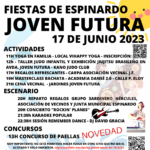 CARTEL FIESTAS JOVEN FUTURA 2023 - 17 JUNIO