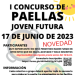 Cartel concurso de tortilla de patatas 2023 Joven Futura