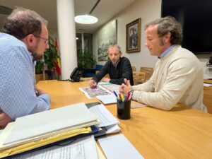 2024-02 Reunión con Pepe Guillén y técnicos municipales tema parque Metropolitano y otros..