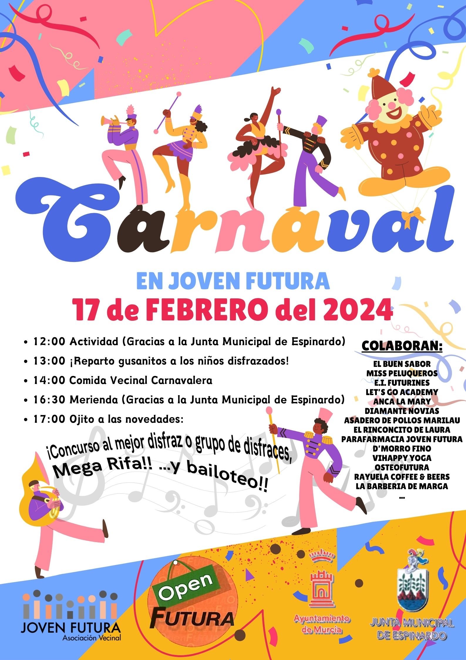 2024-02-17 Cartel Carnaval 2024 Joven Futura