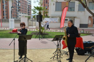 Fotos inauguración jardín Poeta José María Álvarez