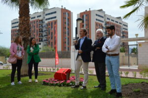 Fotos inauguración jardín Poeta José María Álvarez