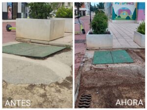 2024-06-11 Reparación tapa de registro jardín Poeta José María Álvarez